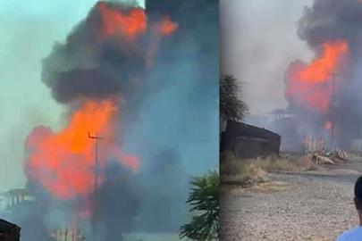 Manisa'da dolum tesisinde patlama