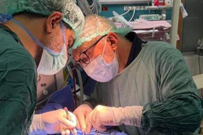 Ordu'da 610 gram doğan Rüzgar bebeğe, yatak başında kalp ameliyatı