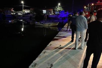 Samsun'da park halindeki otomobil denize düştü