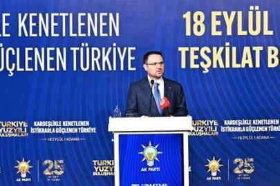 Adalet Bakanı Akın Gürlek, Adana'da AK Parti Teşkilat Buluşması'nda konuştu