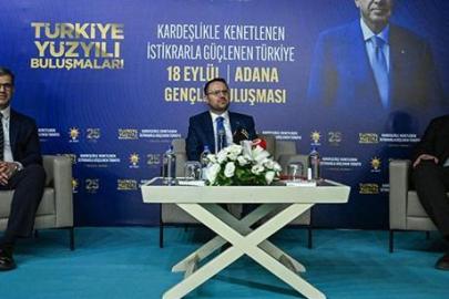 Adalet Bakanı Gürlek, Adana'da gençlerle buluştu