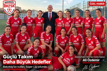 Ali Özdemir Bakırköy Kadın Futbol Spor Kulübü Başkanı
