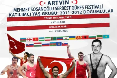 Artvin'de genç güreşçiler minderde buluşacak