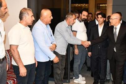 Bakan Şimşek, yangında hayatını kaybeden yeğeninin taziyesine katıldı