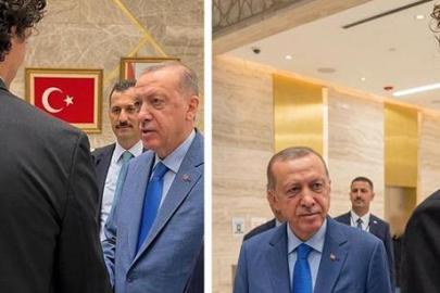 Cumhurbaşkanı Erdoğan Türkevi'nde Cedi Osman ile bir araya geldi: Seni de bizim takıma alırız