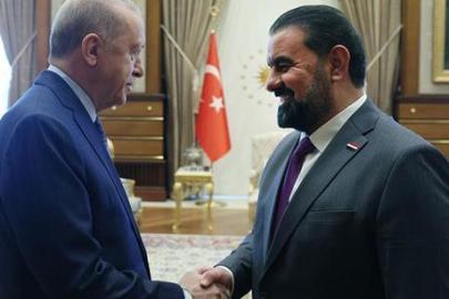 Erdoğan, Heybet Halbusi'yi kabul etti