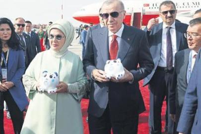 Erdoğan ŞİÖ zirvesi için Bişkek’te