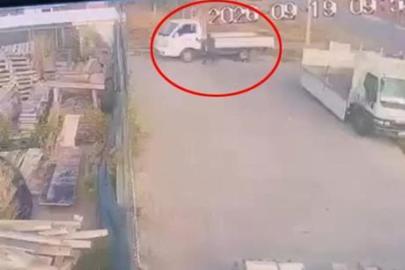 Eskişehir'de feci ölüm! El frenini çekmediği kamyonetin altında kaldı