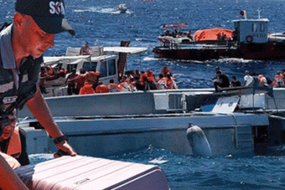 Girne'de batan yolcu gemisinde skandal! Kaptanların konuşması ortaya çıktı