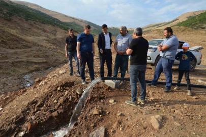 Kaymakam Demirer, köylerde yürütülen çalışmaları inceledi