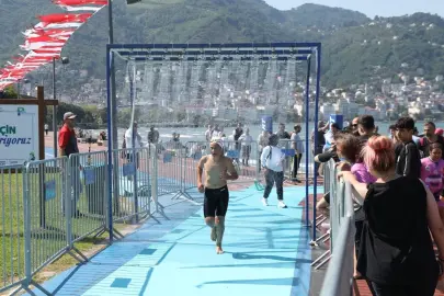 Ordu’da triatlon heyecanı