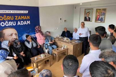 Sahada hizmet, teşkilatta istişare: Palandöken’de birlik ve hizmet vurgusu