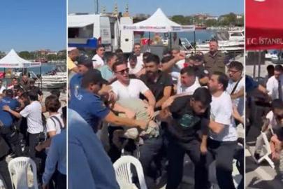 Silivri’de gergin anlar! Batan gemiyi takip eden basın mensuplarına saldırı