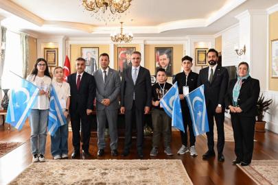 Türkmeneli Heyetinden Vali Baruş’a ziyaret