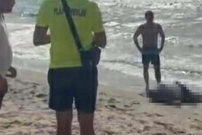 Yattan düşerek hayatını kaybeden iş insanının cesedi sahilde vurdu