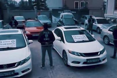 6 ilde change oto operasyonu! 61 aracın kimliği değiştirildi, 35 şüpheli gözaltında