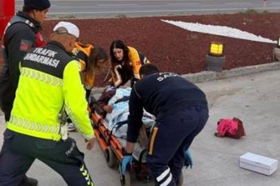 Aracın hacizli olduğunu öğrenince bayıldı