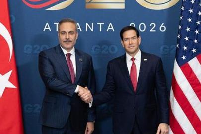 Atlanta'da kritik temas! Dışişleri Bakanı Hakan Fidan ve ABD'li mevkidaşı Marco Rubio ile görüştü