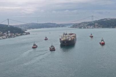 Boğaz'da 'Nelsa' hareketliliği! Çok sayıda ekip eşlik ediyor