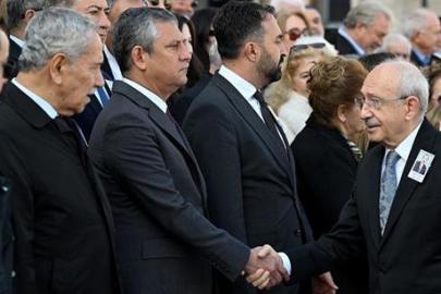 Cenaze töreninde buz gibi selamlaşma! Özel, Kılıçdaroğlu'nun yüzüne bakmadı