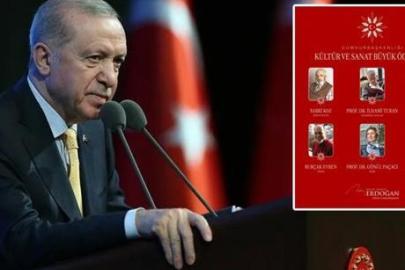 Cumhurbaşkanı Erdoğan Kültür ve Sanat Büyük Ödülleri'ne layık görülen isimleri açıkladı