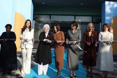 Emine Erdoğan, Özbekistan'da eğitim kurumunun açılışına katıldı