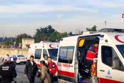 Eyüpsultan'da 2 otomobil çarpıştı! Yaralılar var