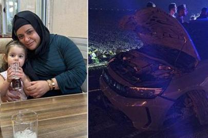Hatay'dan yürek yakan haber! Anne ile 4 yaşındaki kızı feci kazada can verdi