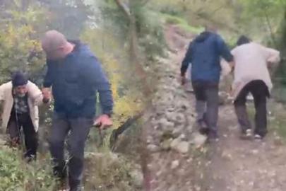 İnsanlardan uzaklaşıp Uludağ'da mağarada yaşıyordu! 83 yaşındaki babasından sürpriz ziyaret