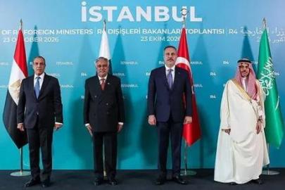 İstanbul'da bir araya gelen R4 grubu dışişleri bakanlarından ortak açıklama: İsrail işgali istikrarsızlığın temel kaynağı