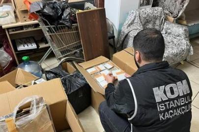 İstanbul'da kaçak tütün operasyonu! 12 şüpheli hakkında gözaltı kararı