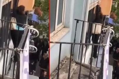 Otelde şoke eden olay! Genç kadın önce yardım çığlıkları attı, ardından yere düştü
