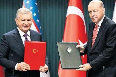 Özbekistan ile 5 anlaşma imzalandı