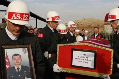 Şehit Piyade Uzman Çavuş Mustafa Aslan, son yolculuğuna uğurlandı